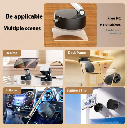 Vacuum Magnetic Car Phone Holder