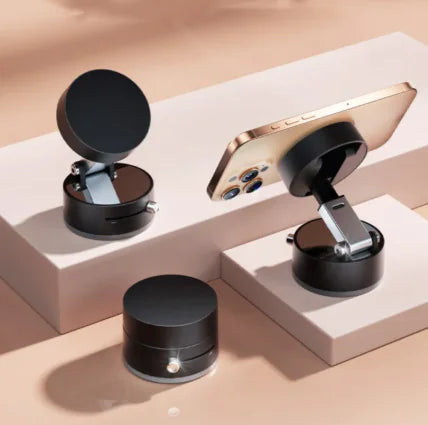 Vacuum Magnetic Car Phone Holder