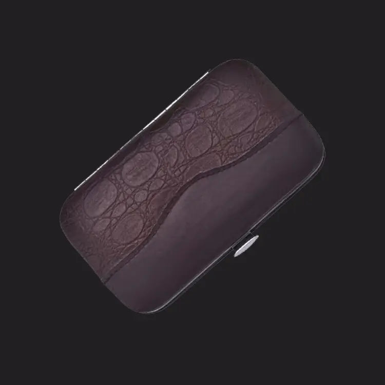7-Piece Deluxe Manicure Kit with Leather Case