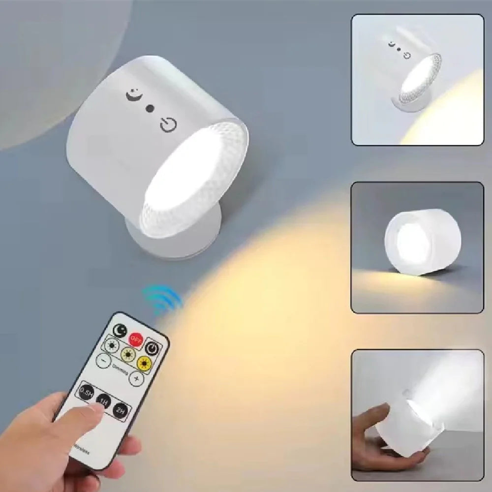 Dual-Head Magnetic Night Lamp