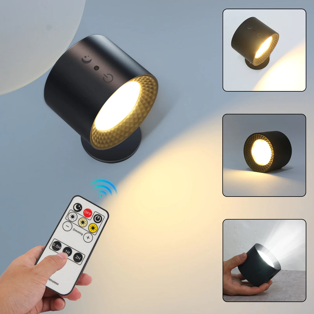 Dual-Head Magnetic Night Lamp