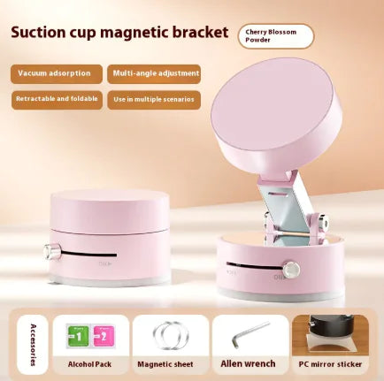 Vacuum Magnetic Car Phone Holder